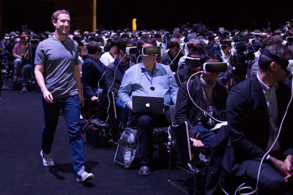 zuckerberg oculus, virtual reality
