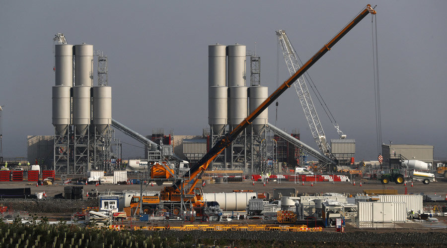Click to enlarge Hinkley Point C nuclear power station
