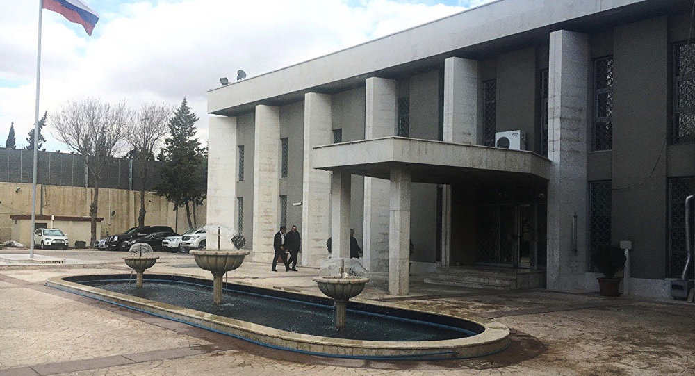 Russian embassy in Syria