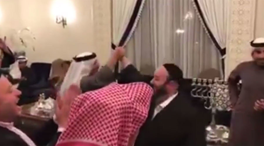 Muslims Jews dancing viral video