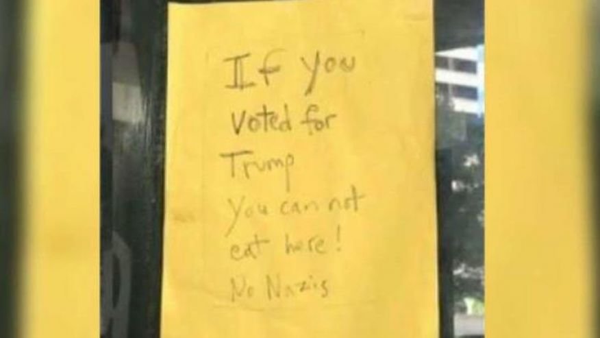 Sign at Hawaii cafe