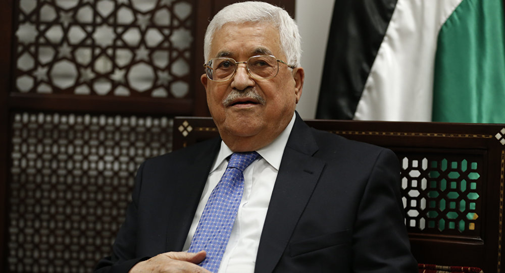 Click to enlarge Palestinian President Mahmoud Abbas