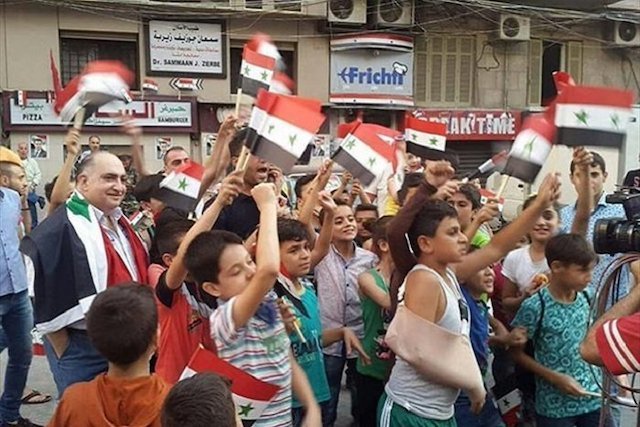 Click to enlarge Liberation of Aleppo