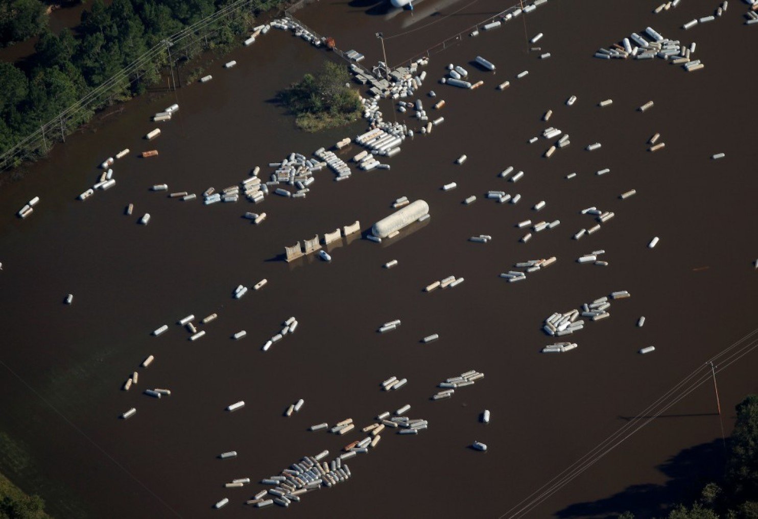 Click to enlarge Hurricane Matthew floodwaters