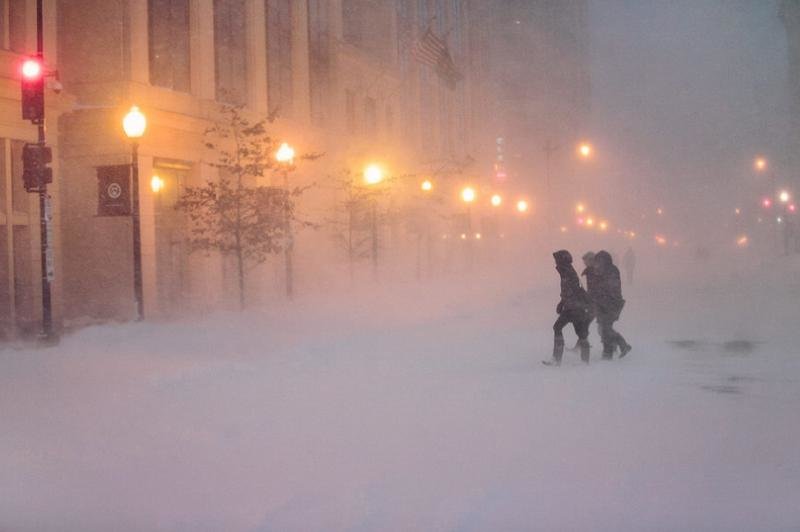 Click to enlarge US blizzard