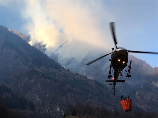 wildfires switzerland