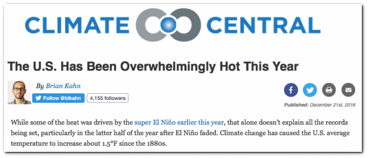 Click to enlarge Climate Central