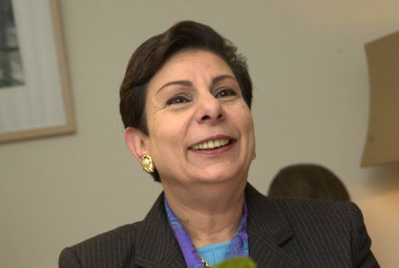 Click to enlarge Hanan Ashrawi