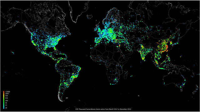 Click to enlarge Internet heat map