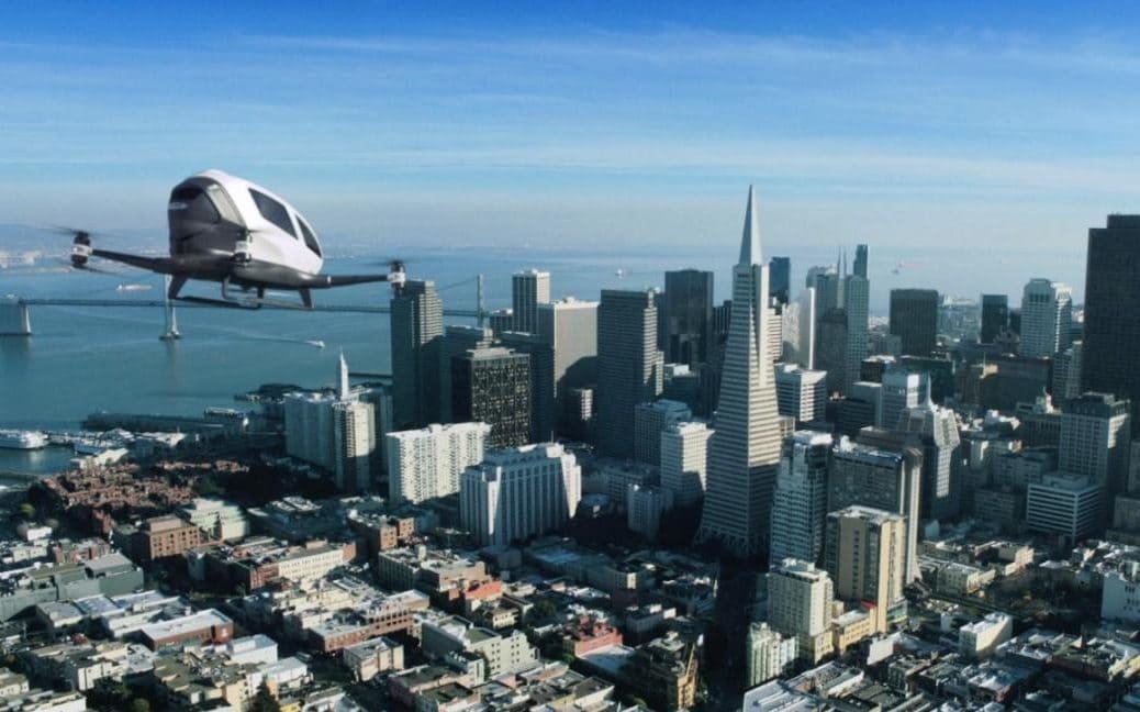 The Ehang 184, a passenger drone