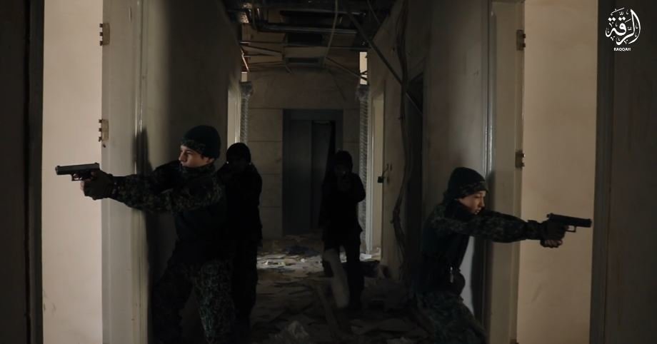 Click to enlarge ISIS video screenshot