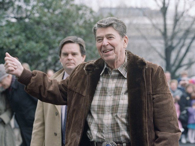 Click to enlarge Ronald Reagan 1989