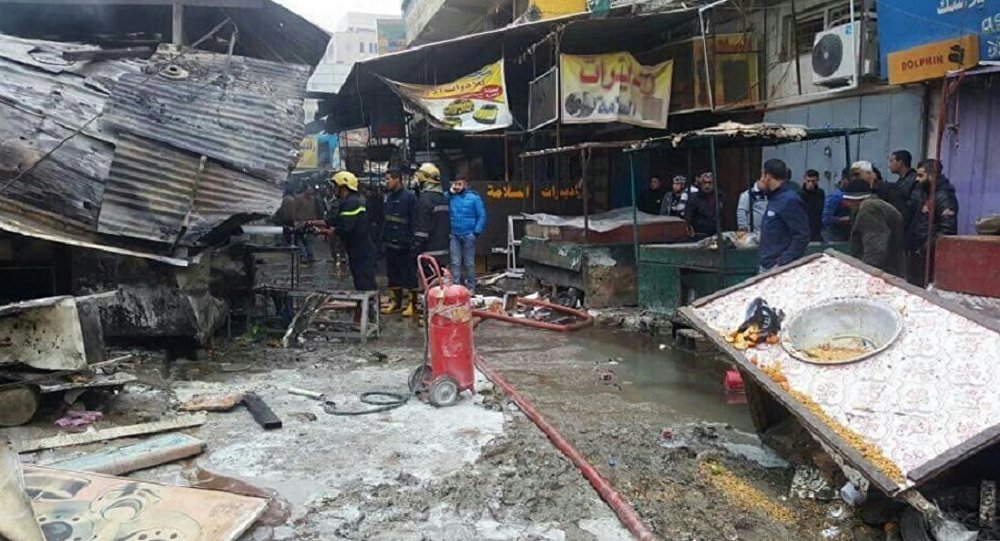 Iraqi Baghdad hit by two explosions, at least 18 reported dead