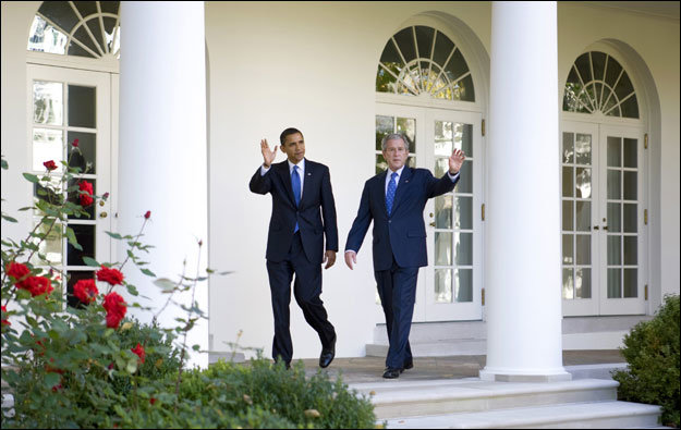 obama bush