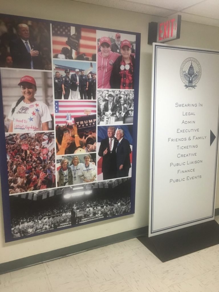 Click to enlarge Trump inauguration