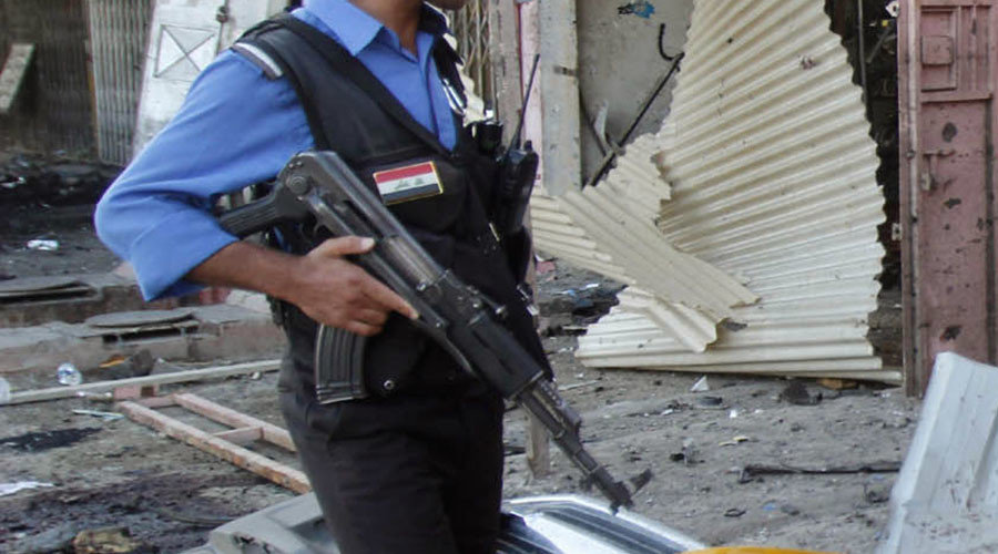 Iraqi policeman