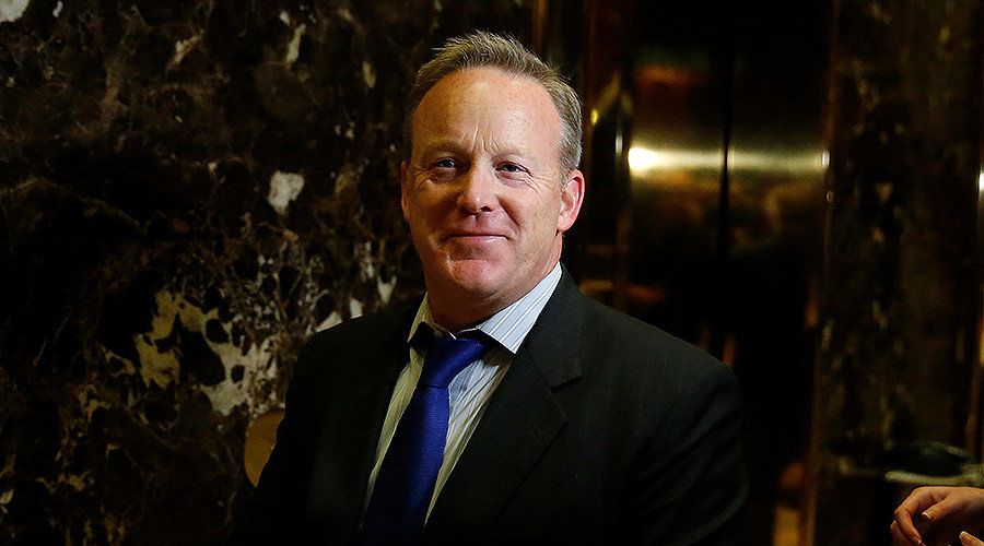 Click to enlarge Sean Spicer