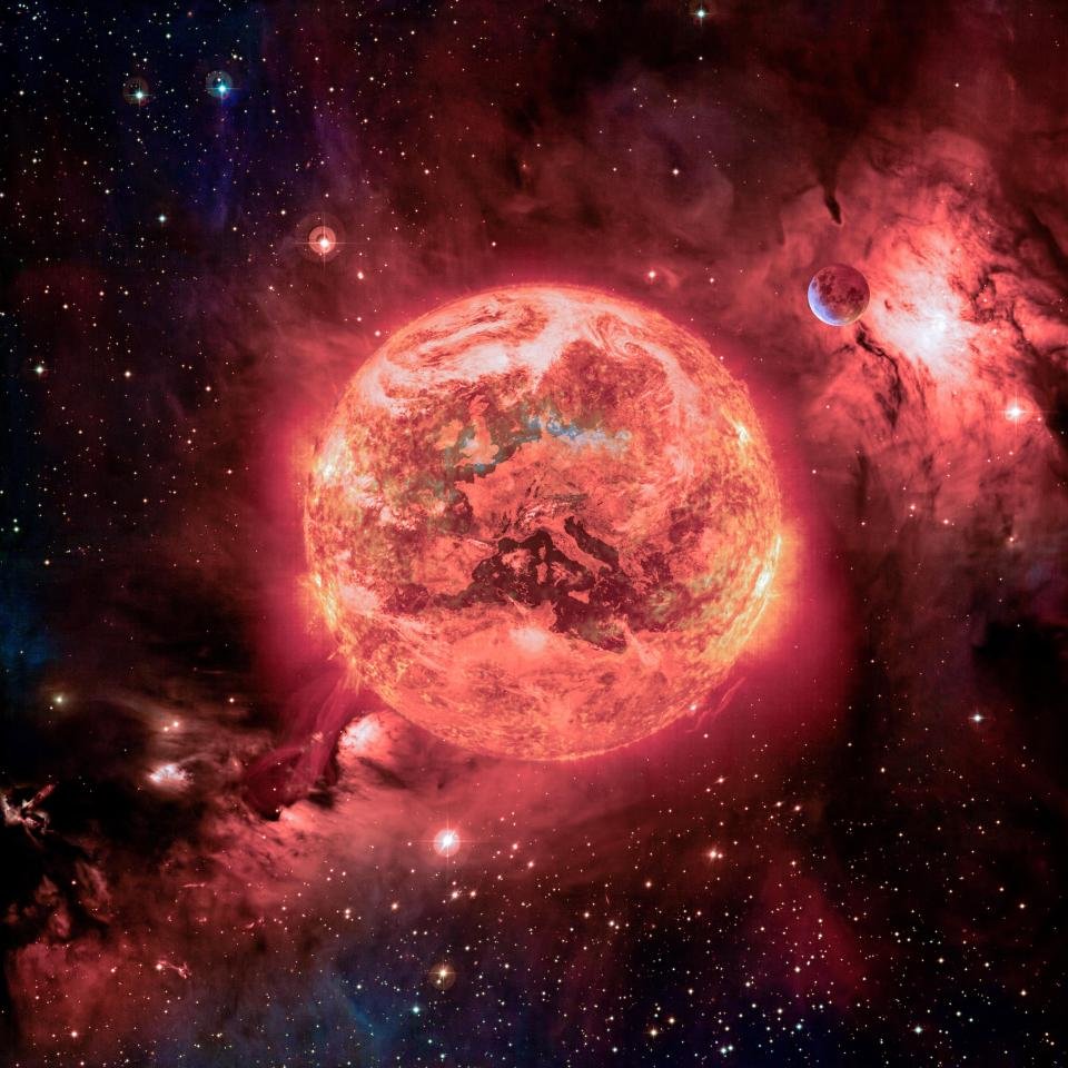 Planet collision