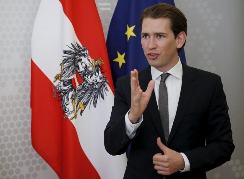 Austrian Foreign Minister Sebastian Kurz