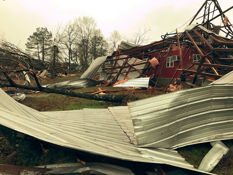 Mount Olive storm damage