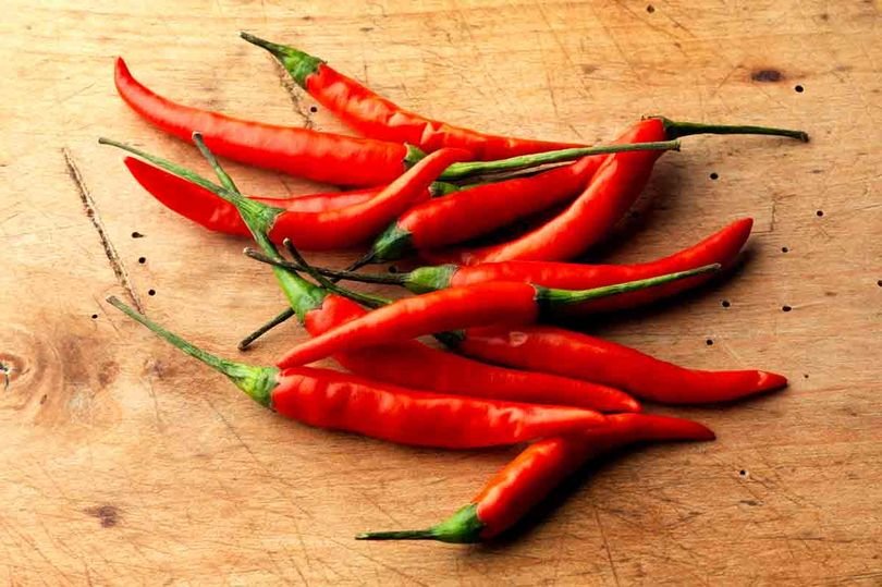 red chillies