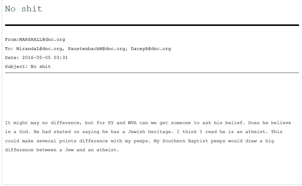 DNC Emails