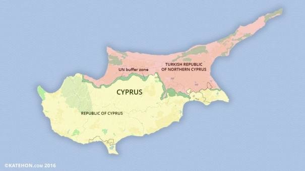 Click to enlarge Map of Cyprus