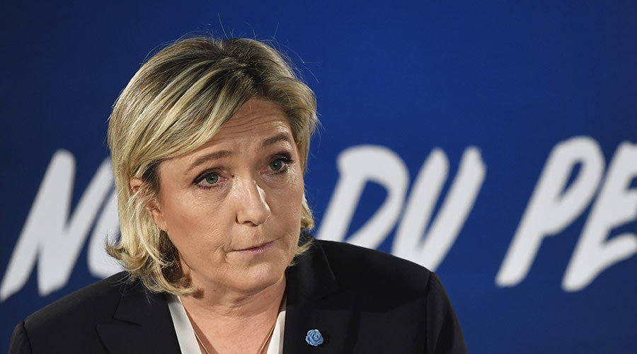 Click to enlarge Marine Le Pen
