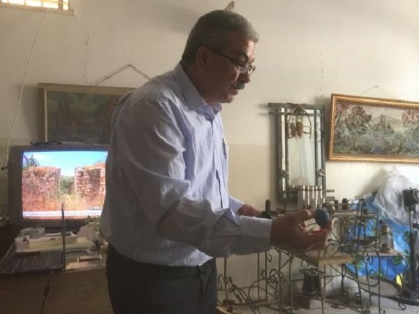 Investigator Iyad Haddad explains the injuries the different spent weapons