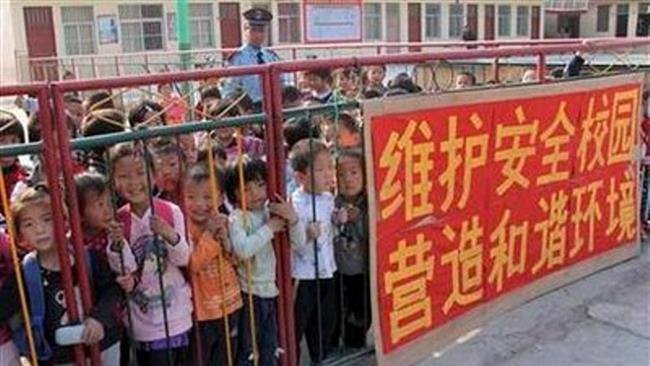 Chinese school children
