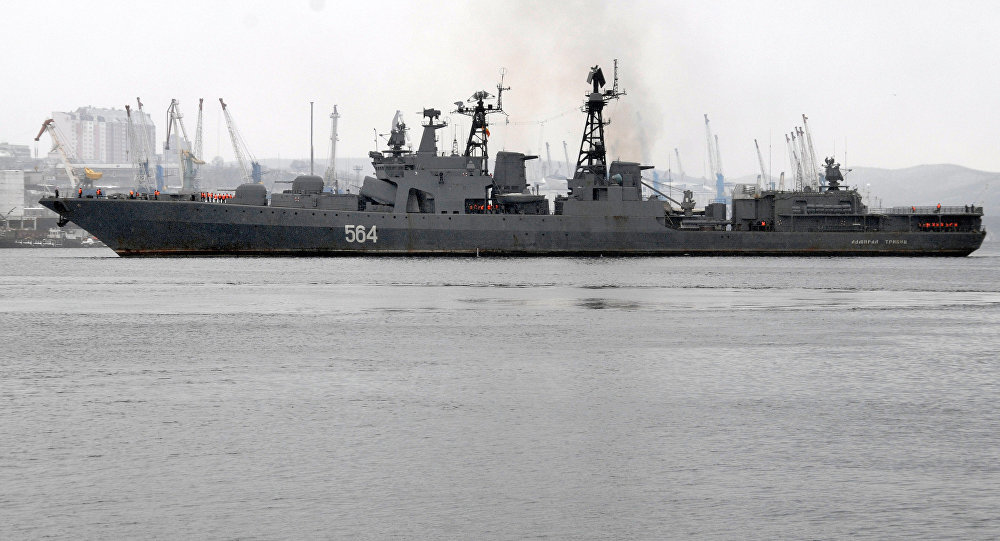 Admiral Tributs destroyer, Russian Navy ship