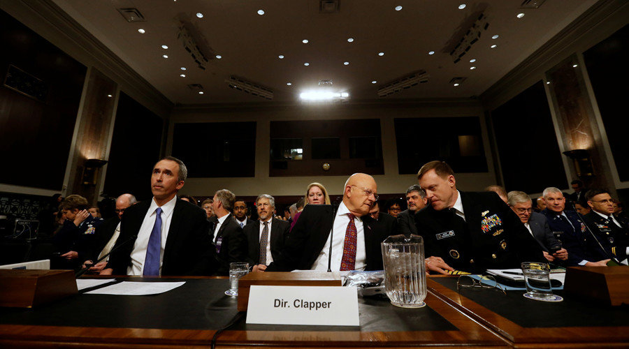 Click to enlarge clapper testify senate