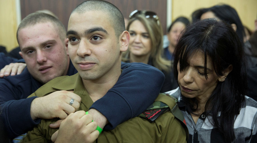 Click to enlarge Israeli soldier Elor Azaria