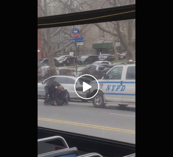 Cops beat man