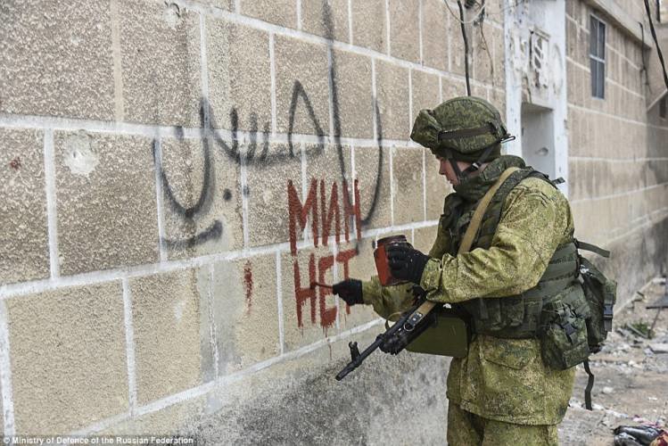 russian soldier aleppo