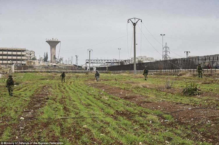 Click to enlarge russian sappers Aleppo