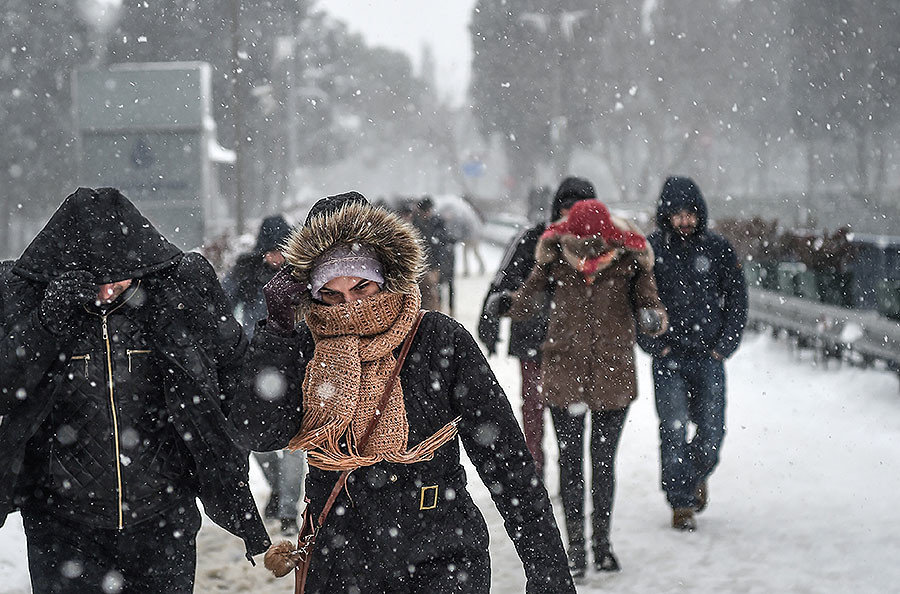 Snowstorm Istanbul
