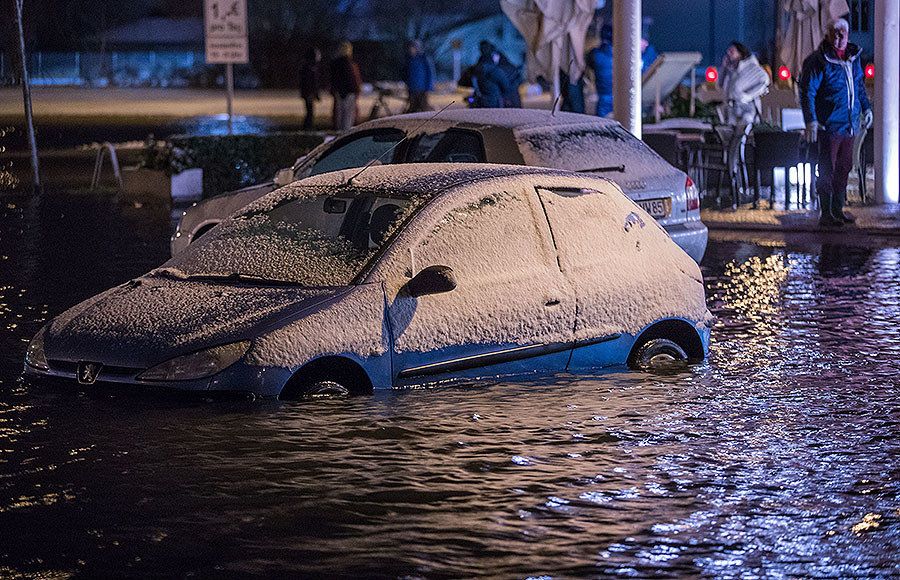 Click to enlarge Floods Wismar Germany