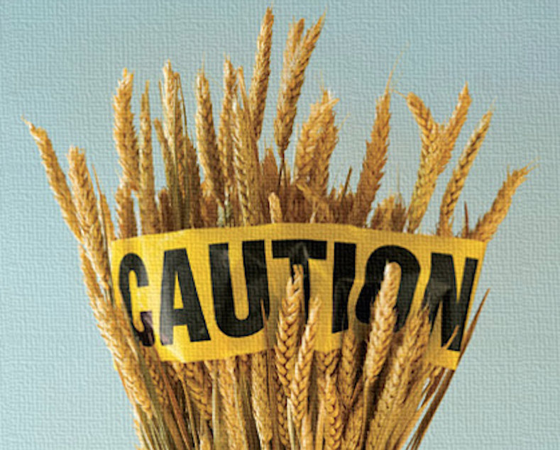 Click to enlarge caution wheat