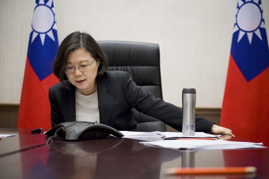 taiwan president Trump