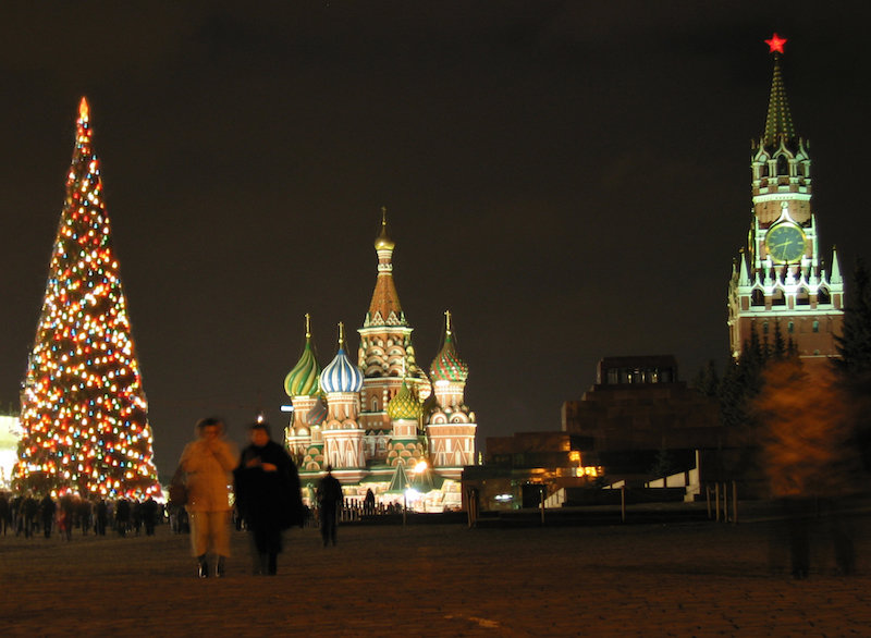 christmas moscow