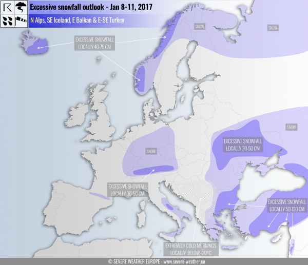 Snow map