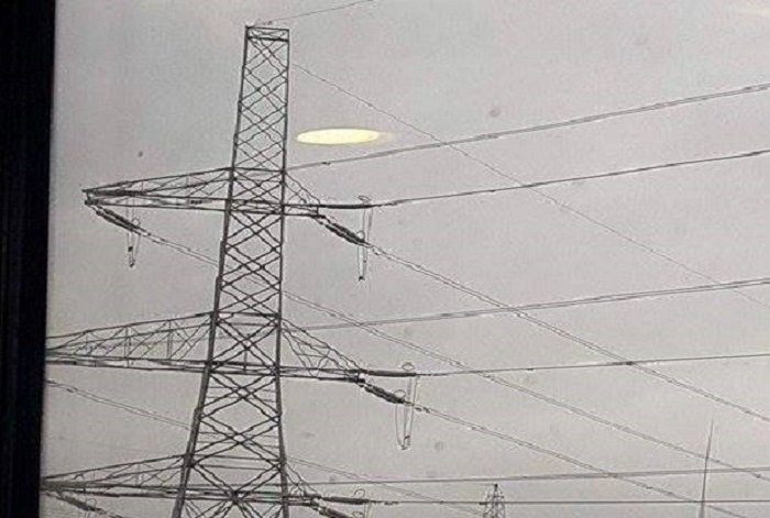 Mysterious flying object