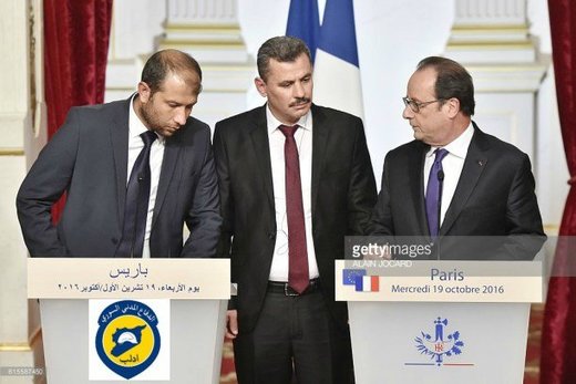 Hollande president White helmets