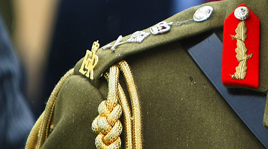 British officer uniform