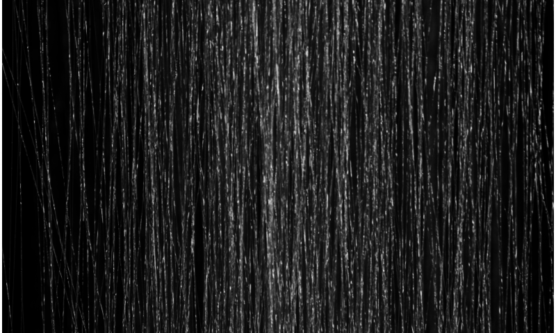 Click to enlarge Artficial spider silk fibers