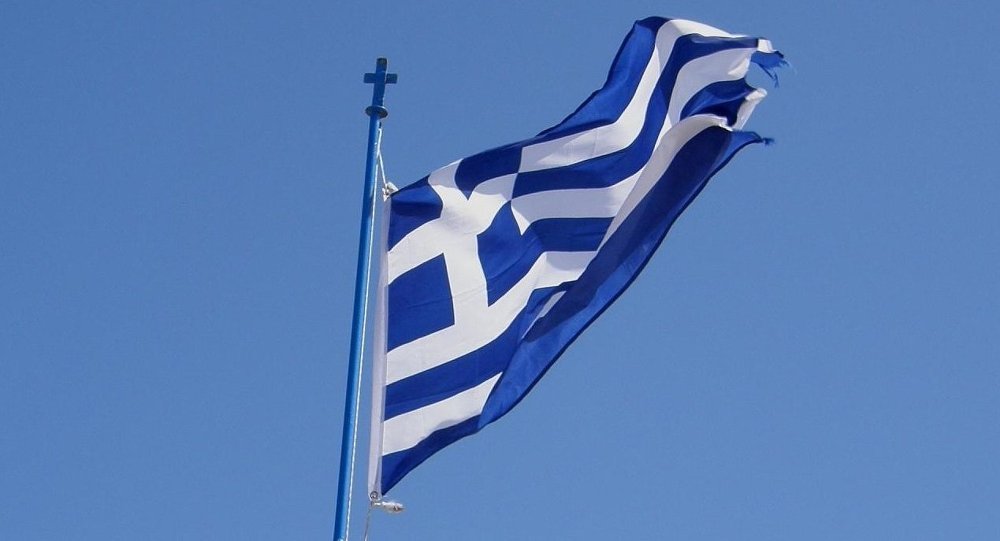 Click to enlarge Greek flag