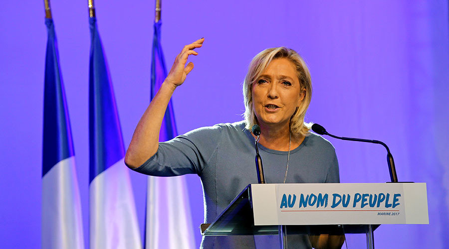 Click to enlarge Marine Le Pen