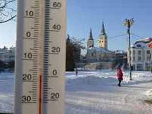 record cold in Slovakia