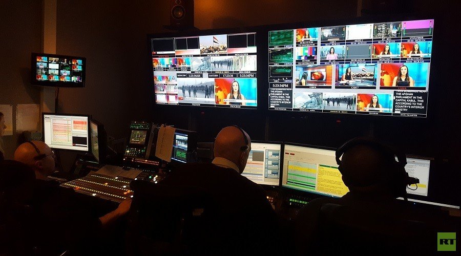 RT America's studios in Washington, DC